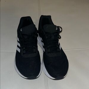 Adidas Classic Black Sneakers with White Accents